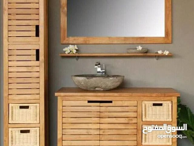 مرايات واكسسوارات خشبية