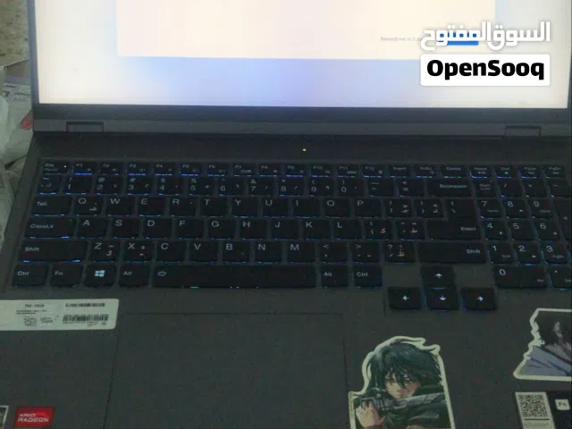 laptop Lenovo legion 5pro Rtx3070 Ryzen 7 512 hard Ram15