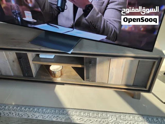 خزانة تلفزيون لون رمادي