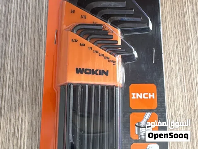 مفك البراغي سداسي مع سياب للتجارة WOKIN 13 PCS Ball Point Long Arm HEX  Key set with SIYAB TRADING