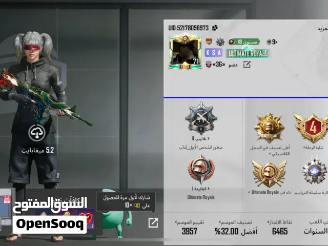 Pubg Accounts and Characters for Sale in Sana'a