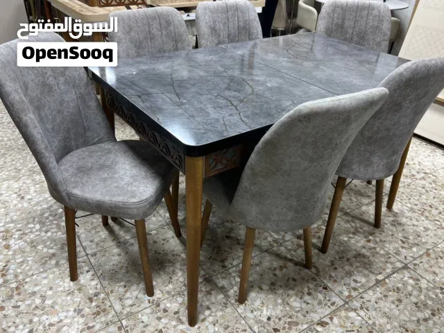 ميز طعام تركي مع 6 كراسي درجة اولى