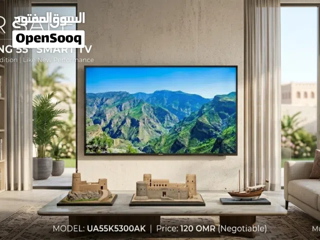 SAMSUNG 55" SMART TV FOR SALE – EXCELLENT CONDITION