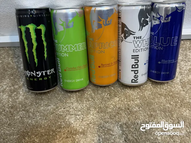 All colors Redbull