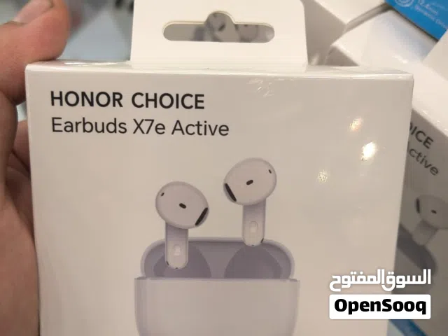 سماعات Honor Choice Earbuds X7e Active الجديدة كلياً - عزل ضجيج وصوت رهيب!سماعات الاصلي عنا