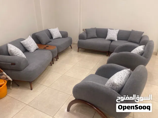 انتريه 7 قطع مودرن تصميم أنيق ومريح خامات قوية وجودة عالية مناسب لكل المساحات بسعر مميز جدا