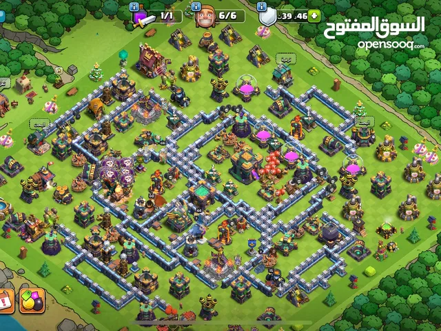 حساب كلاش اوف كلانس تاون 14
