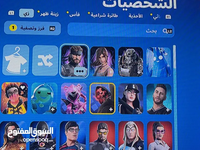 حساب فورت نايت + روكيت ليق + فيفا 22/23/24 للبيع