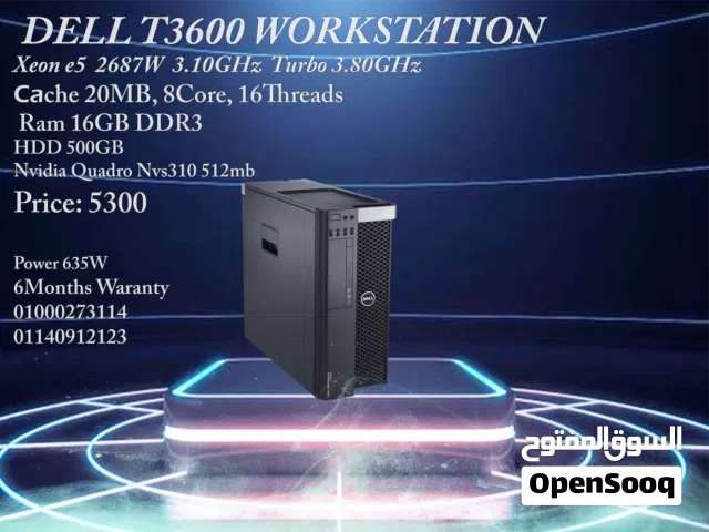 Dell T3600 WORKSTATION