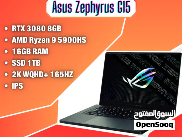 Asus rog zeviros G15 RTX 3080