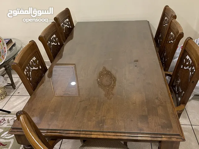 طاولة سفرة وكونسول وبوفيه