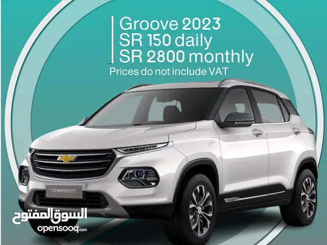 Chevrolet Groove 2023 for rent in Khobar - Free delivery for monthly rental