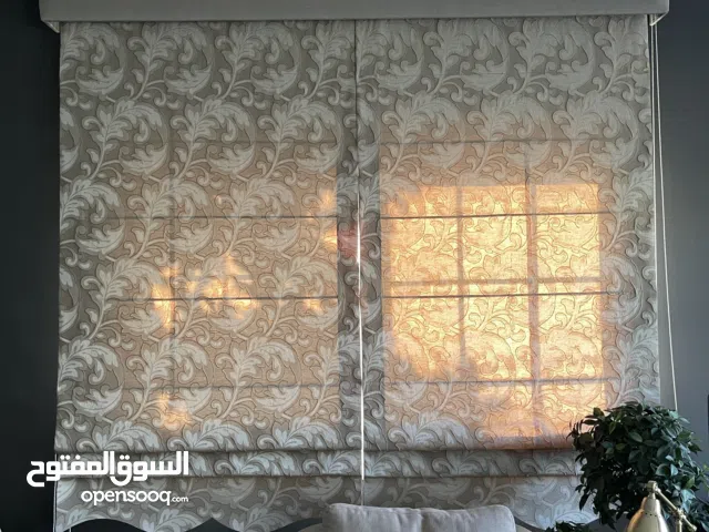 Dark Beige Roman Blinds – Full Set of 3