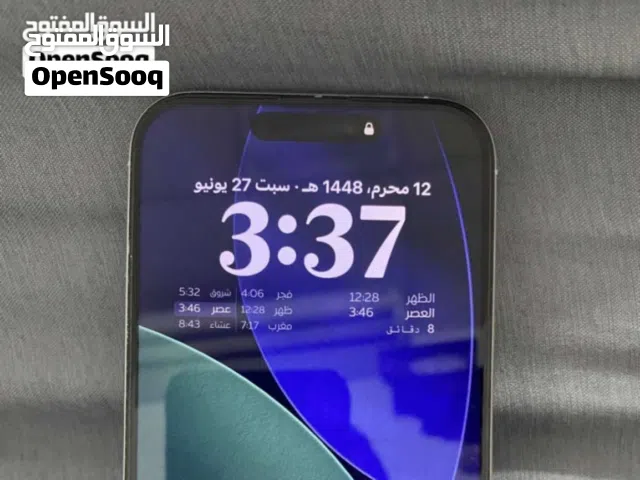 سلام عليكم ايفون 16 برو ماكس  اقرأ الوصف للبيع مادخل صيانه ممتاز  ولا فيه خدش مذاكره 512 نص تيرا