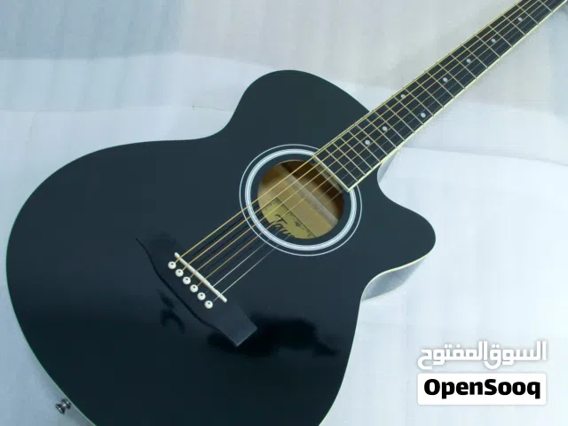 Black Acoustic Guitar (Brand New)