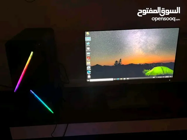 تجميعة Pc مع شاشة وكيبورد وماوس