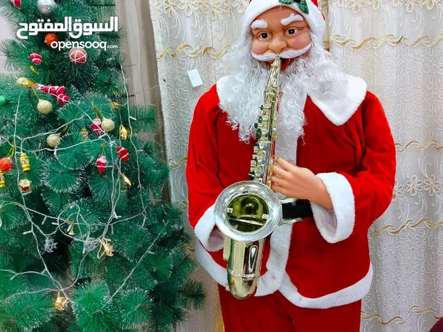 شجره كريسماس وبابا نويل لبيع