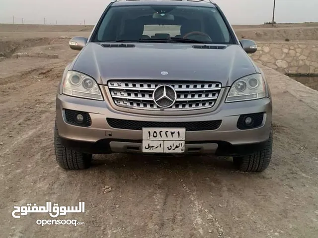 مارسدس ML350 موديل 2007 محرك 3500 سته سلندر قوي واقتصي جدا كير اوتو وعادي رقم اربيل للبيع اوالمراوس