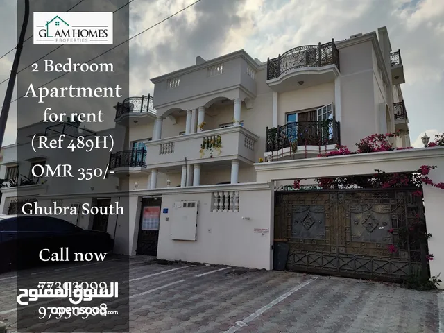 2 Bedrooms Apartment for Rent in Ghubra REF:489H