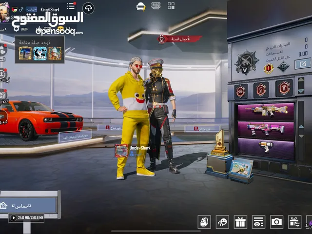 Pubg Accounts and Characters for Sale in Ajman