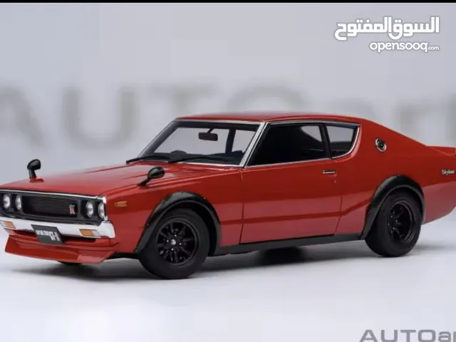 مجسم سيارات 1:18 Niss-an GTR Sky-line V-المواصفات II سبيكة محاكاة نموذج سيارة