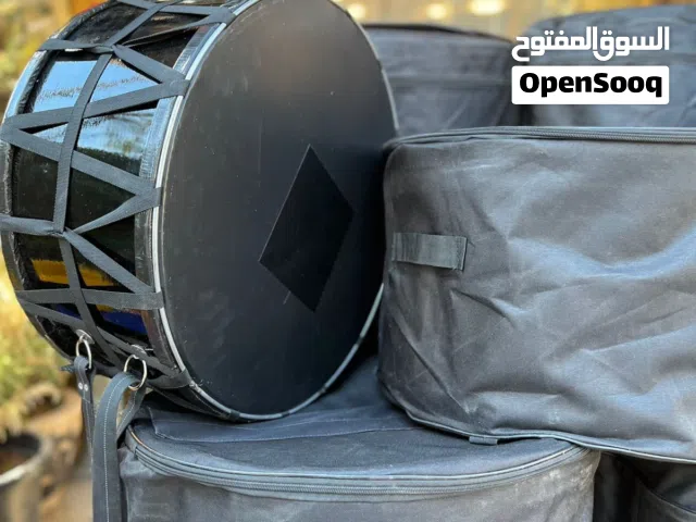 طبل عرقسوسي الاصلي جديد  مع شنته وعصي
