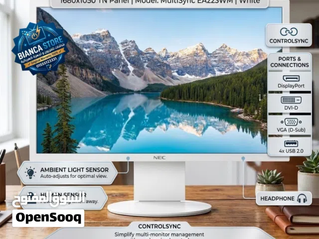 22" Aoc monitors for sale  in Cairo