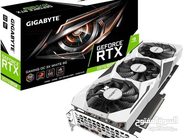 Gigabyte 8GB GPU كرت شاشه 2070 super