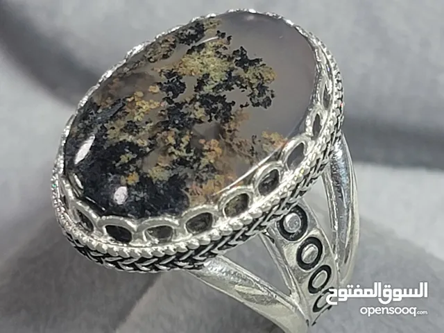 خواتم فضة عيار 925 بحجار اصليه