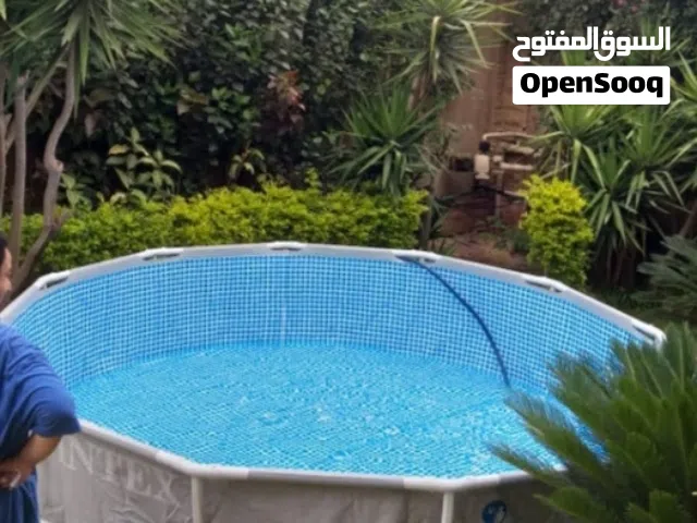 سباحة (بسين) عائلي كبير – بحالة ممتازة للبيع