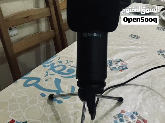 مايك sandberg احترافي للجيمنج والبثوث والبودكاست ومعاه مايك صغير