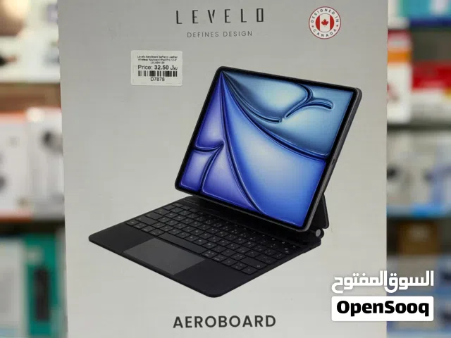 Brand New Levelo iPad keyboard in Oman  Multi Touchpad  1 Year Warranty