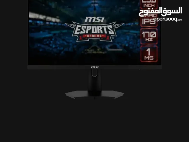 24" MSI monitors for sale  in Al Khums