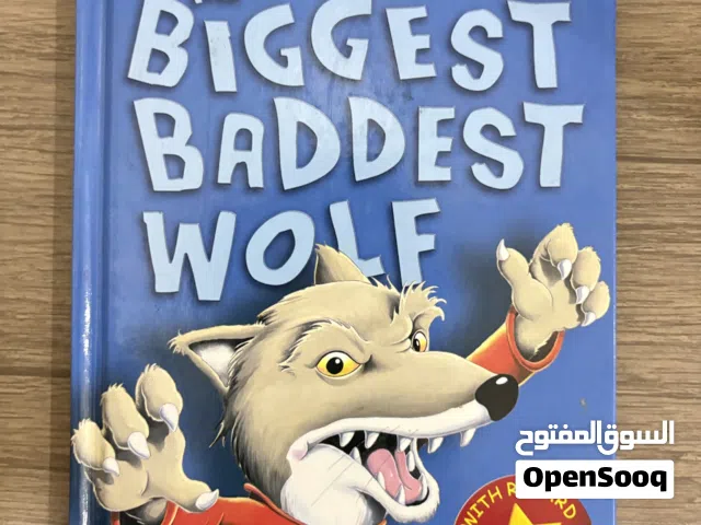 Biggest baddest wolf book (hard cover)