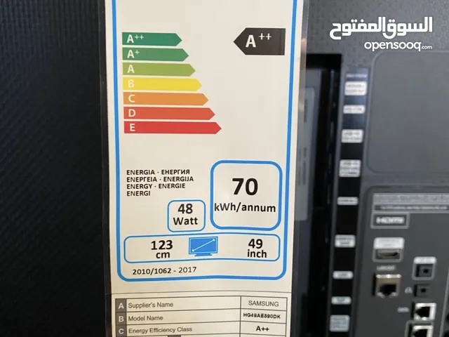 للبيع شاشه سامسونج سمارت موديل hg49ae690dk
