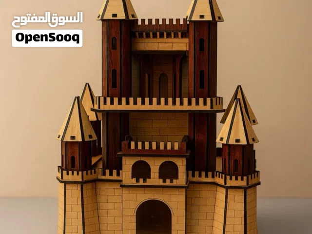 قلعة من خشب الاكاسيا شغل اركت