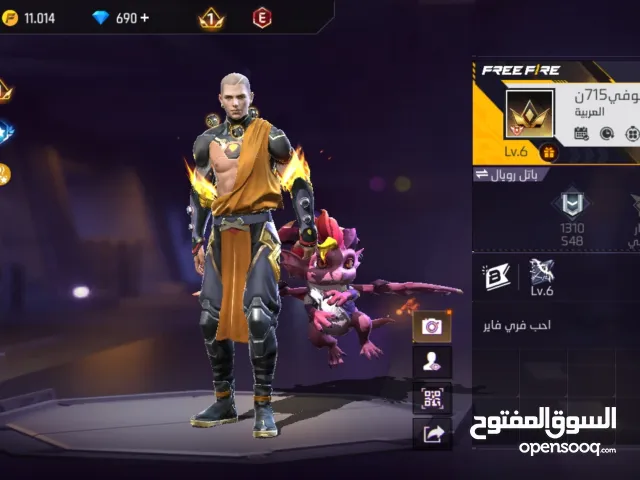 Free Fire Accounts and Characters for Sale in Rif Dimashq