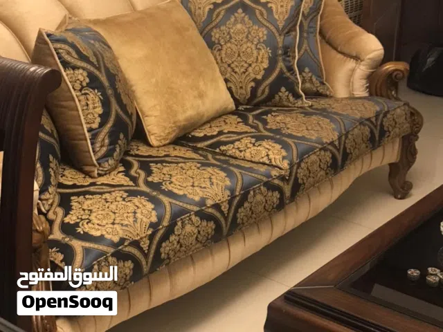 طقم كنب 7مقاعد مصري حفر يد فاخر للبيع