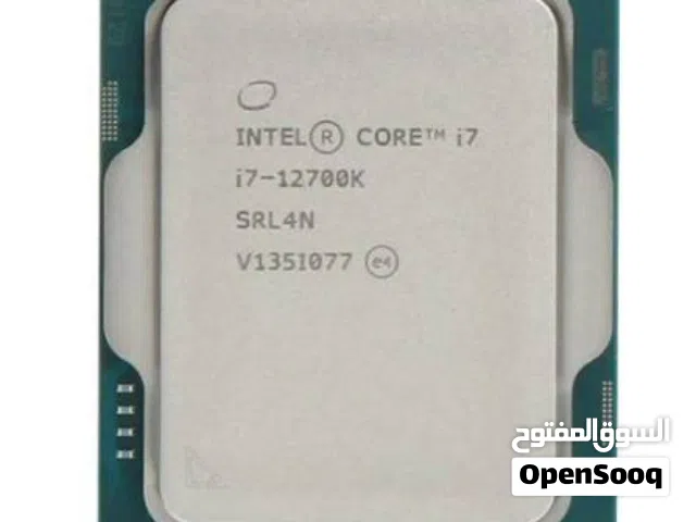 معالج i7-12700k بالكرتونة شبه جديد