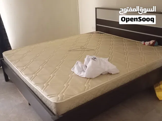 Queen Size Bed Frame with Mattress – Good Condition