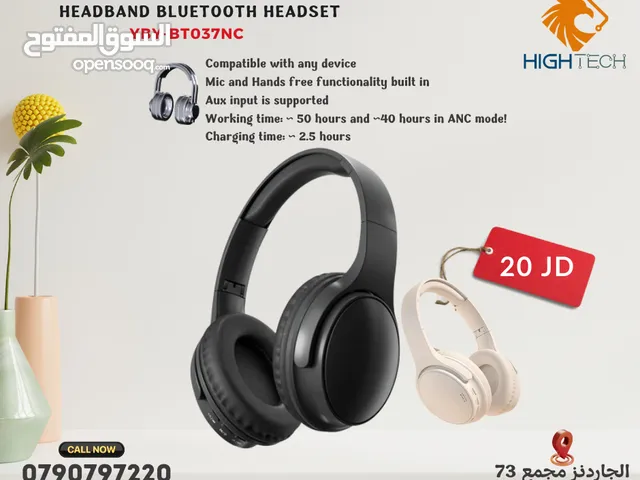YIBOYI BT-037NC BLUETOOTH HEADSET- سماعة بلوتوث بصوت محيطي وعازلة للضوضاء