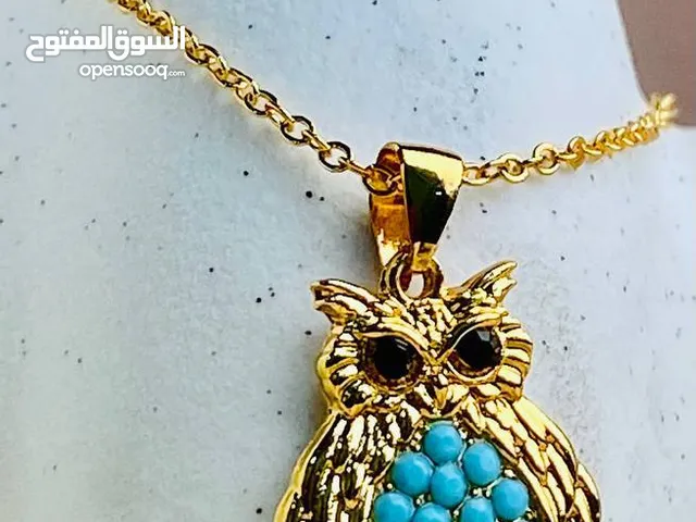 قلادة البومة لصاحبات الذوق الرفيع