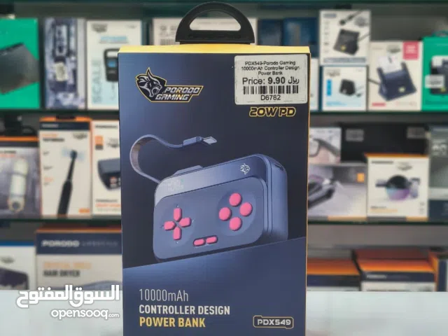 Porodo Gaming 10,000mAh Controller Design PowerBank.