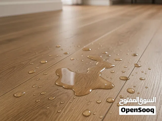 Spc parquet waterproof parquetpvc باركيه parquet plastic parquet foam nala