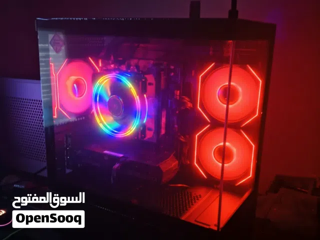 تجميعة بكرت Rtx 3060 شبه جديده ومعالج رايزن 5 للبيع ممتازه للتصميم والالعاب