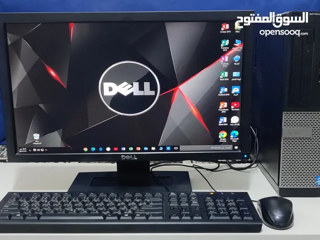 كمبيوتر مكتبي DELL i3 نظيف جدا