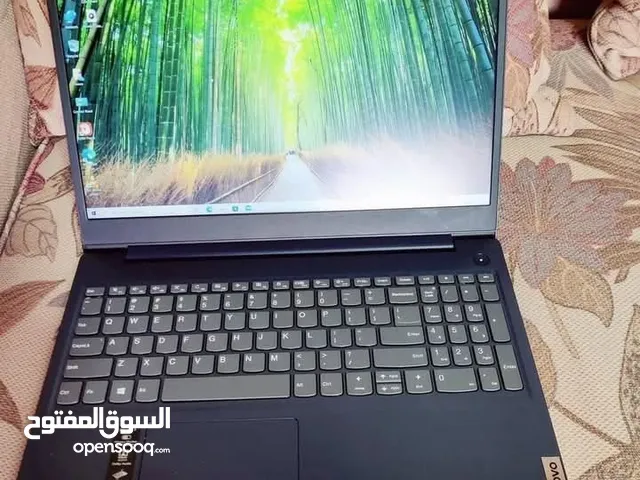 لينوفو امريكي بحالة الوكاله لون ازرق جميل  شاحن اصلي وشنته