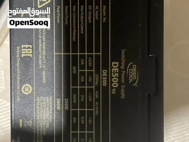 بور سبلاي من deepcool 500 واط للبي سيات الاقتصادية نظيف جدا