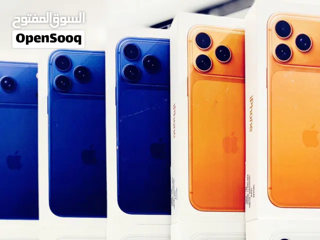 ايفون 17 برو ماكس ، ذاكرة 512GB اللون الازرق والبرتقالي نسخة الشرق الاوسط جديد ضمان سنة