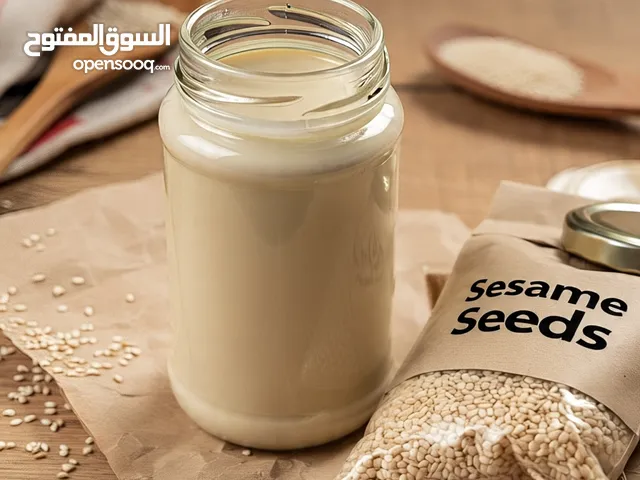 سمسم_ طحینیه _ زیت السمسم sesame _ tahinin _ sesame oil